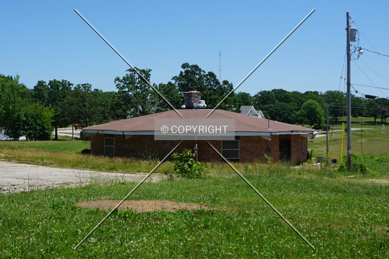 View from the southwest; June 17, 2016
