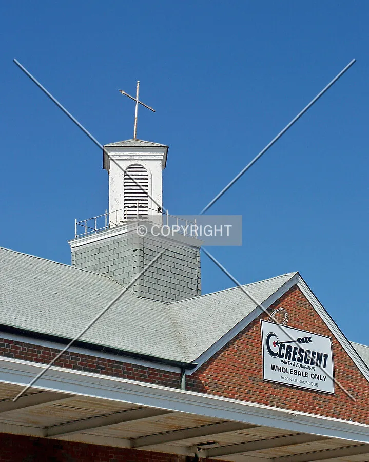 Looking up at the roof