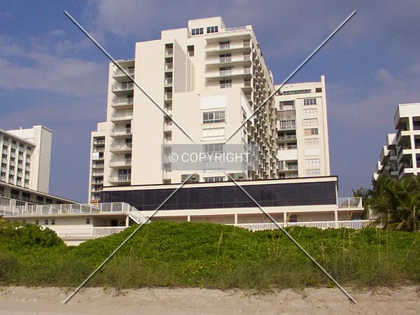 View from the beach