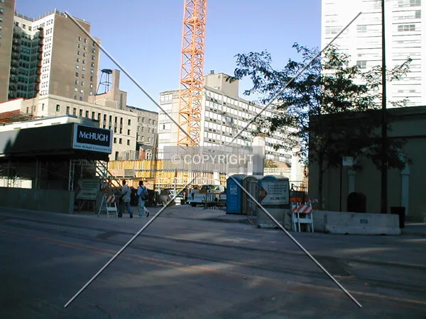 Site view from Wabash