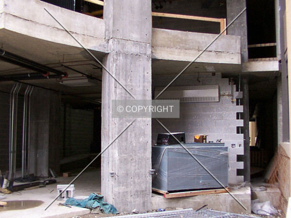 Northwest corner of the first floor