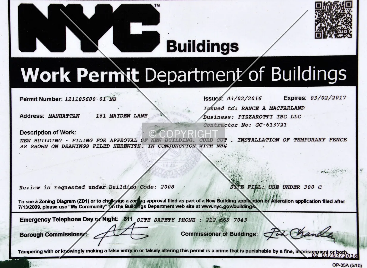 Construction sign