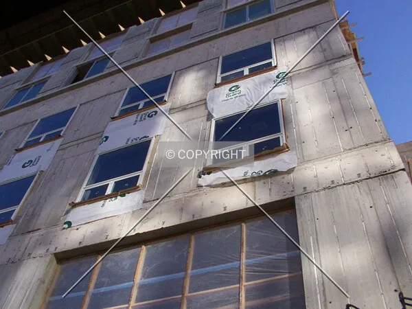 Windows on the north side