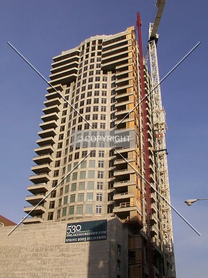 Looking up the west side