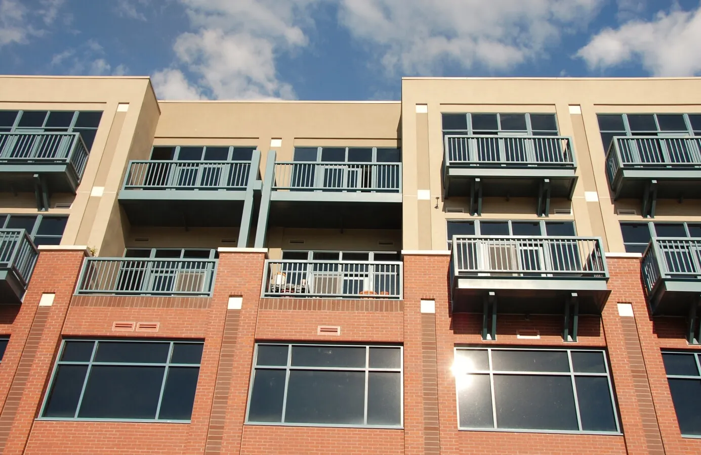 View of the upper floors