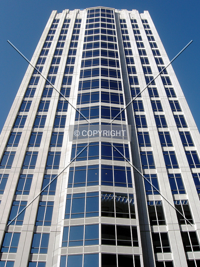 Looking up from the south