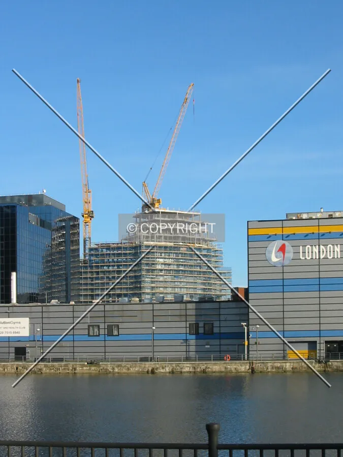 View from the western side of Millwall Dock