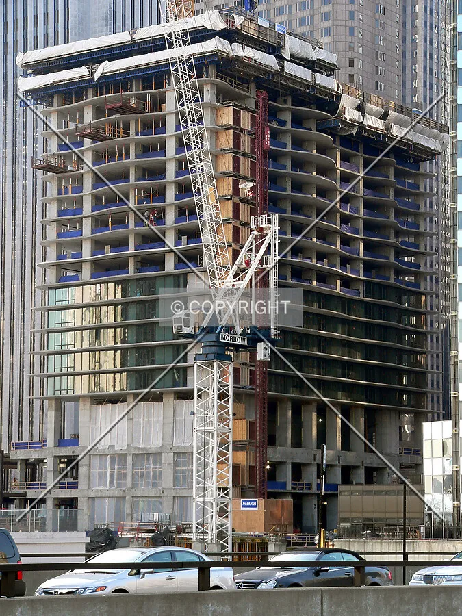 View to the southwest from Wacker Drive
