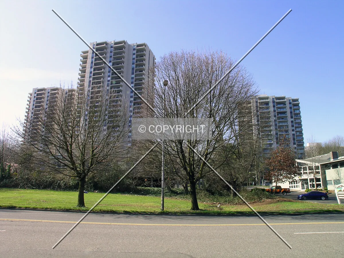 Northwestern view