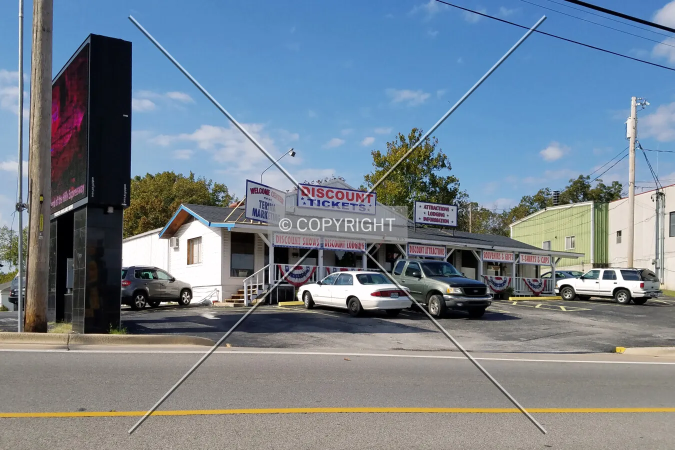 View from the south; October 20, 2016