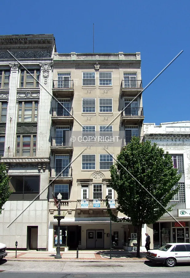 View from the southeast