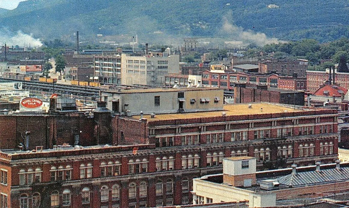 Vintage view from the northeast
