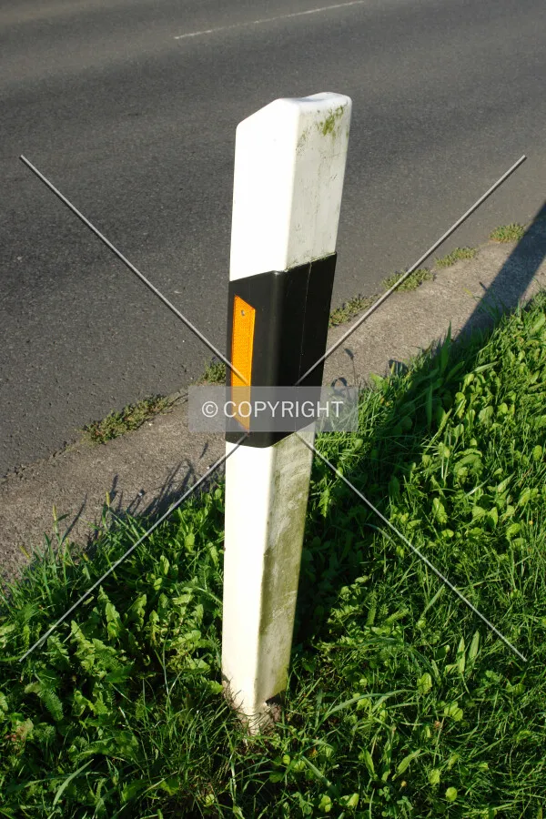 A street post in Germany