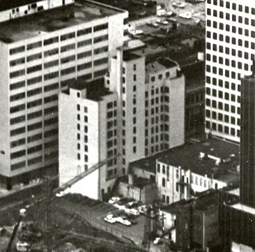 View from the east