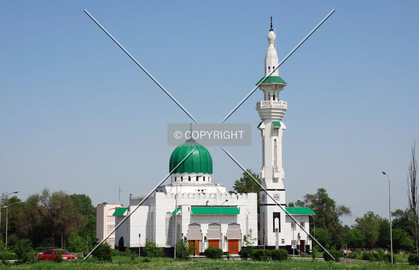 View from Al-Farabi Avenue