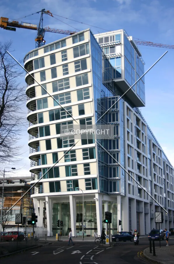 The south façade from King Henry's Road