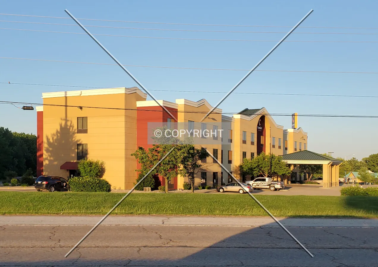View from the west; May 29, 2020