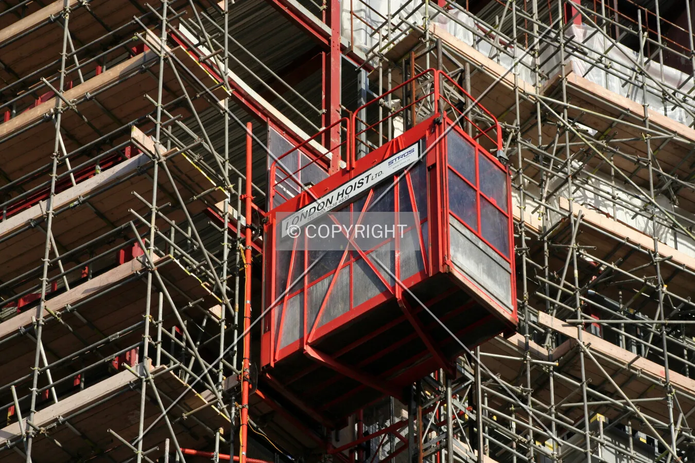 View of the lift