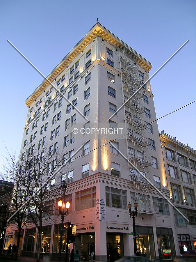 Northwestern view at sunset