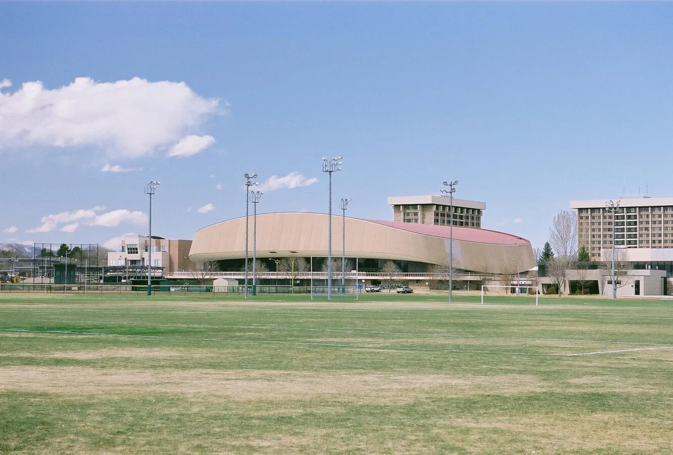 View from the southeast