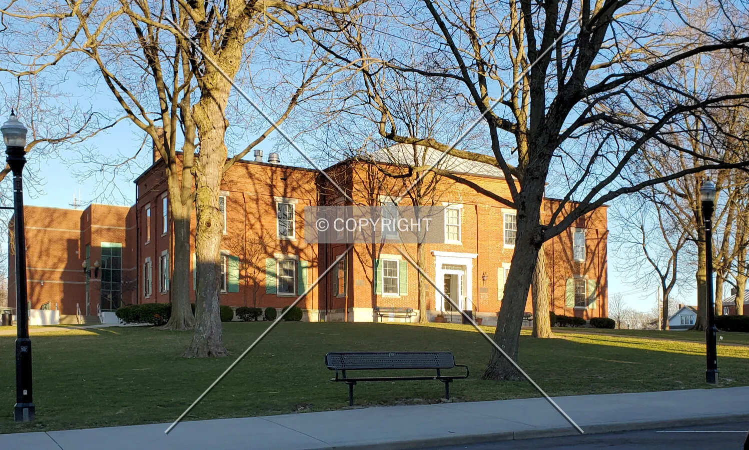 Northwest view; March 5, 2020