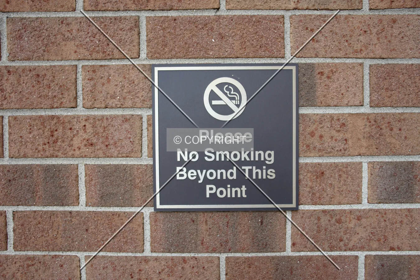 Please - No Smoking Beyond This Point