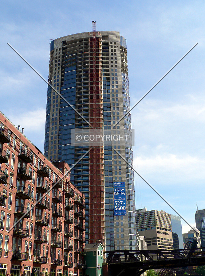 View to the south from the Chicago River
