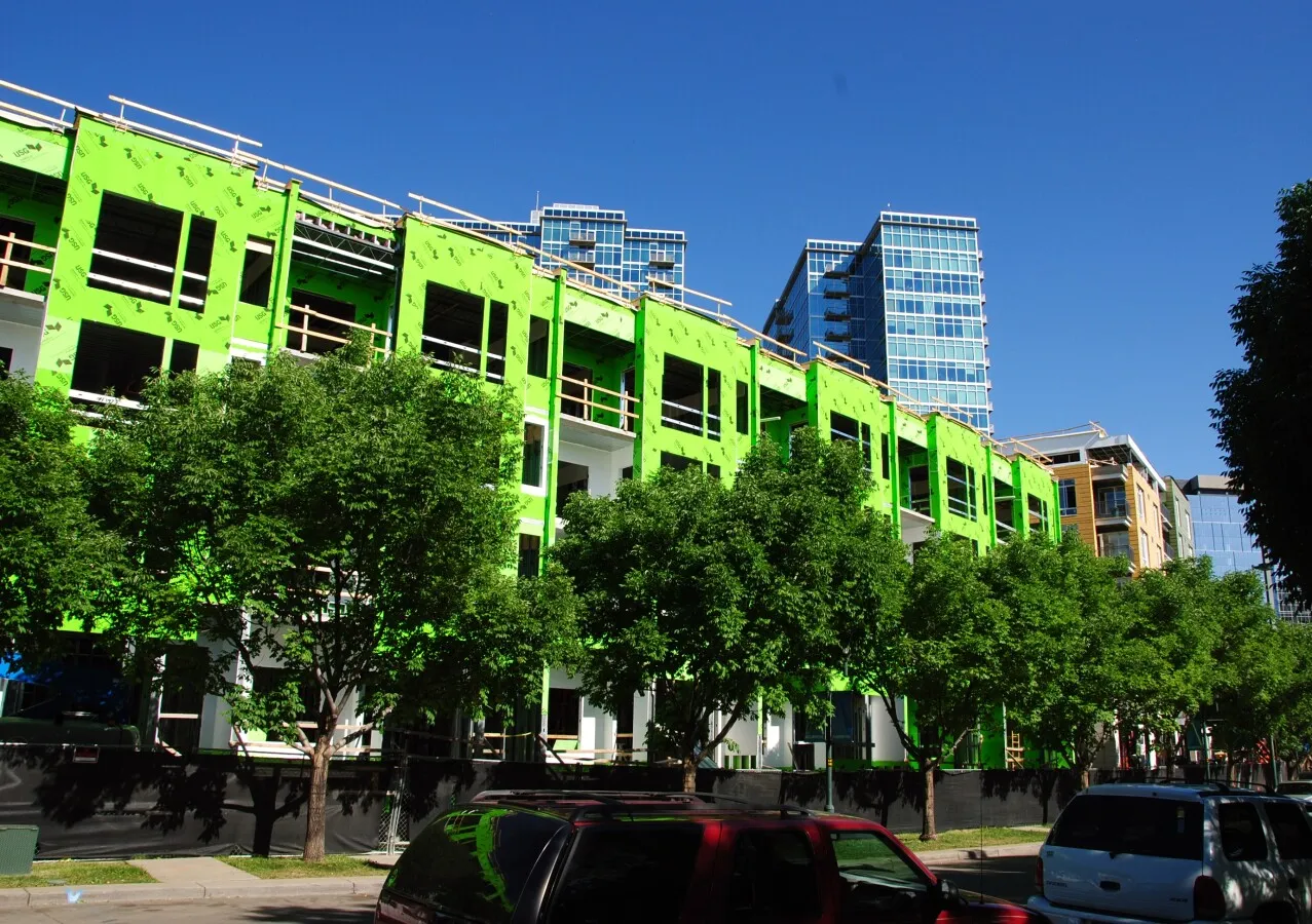 View from the northwest