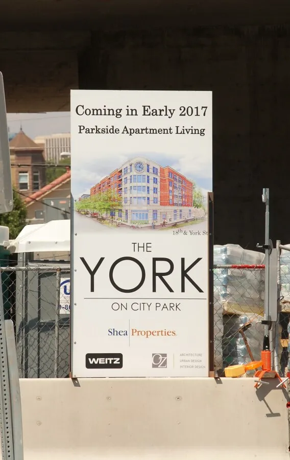 Construction signage