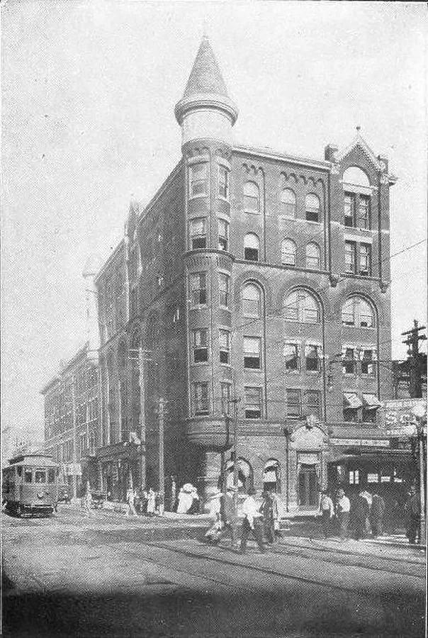 Vintage view to the southeast
