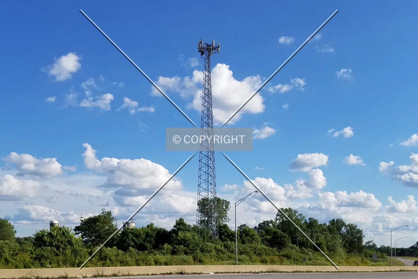 View from the northeast; June 24, 2017