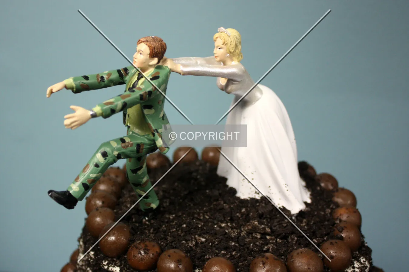 Wedding cake topper