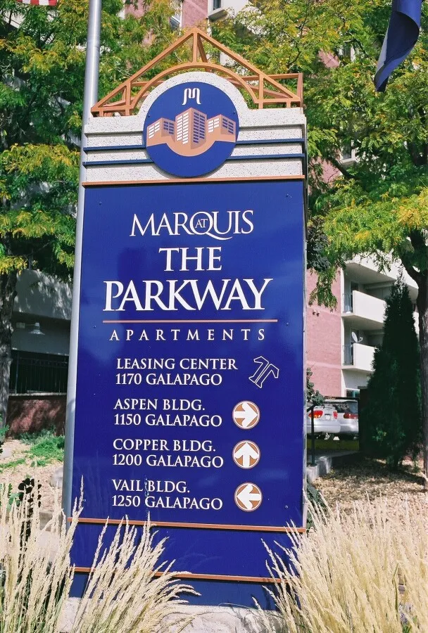 Main signage