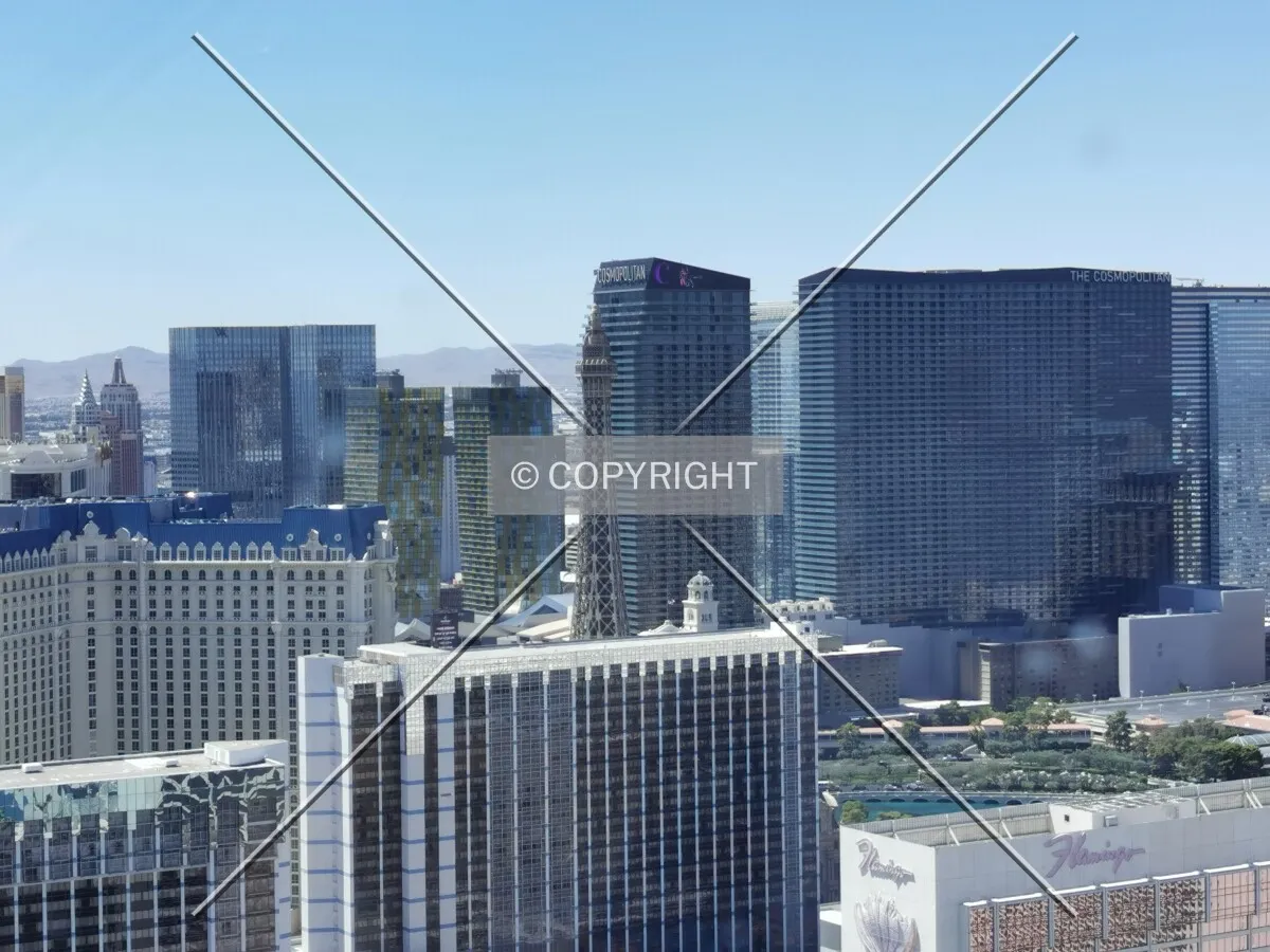 View over Las Vegas from High Roller