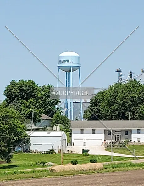 Distant view from the southeast; June 6, 2020