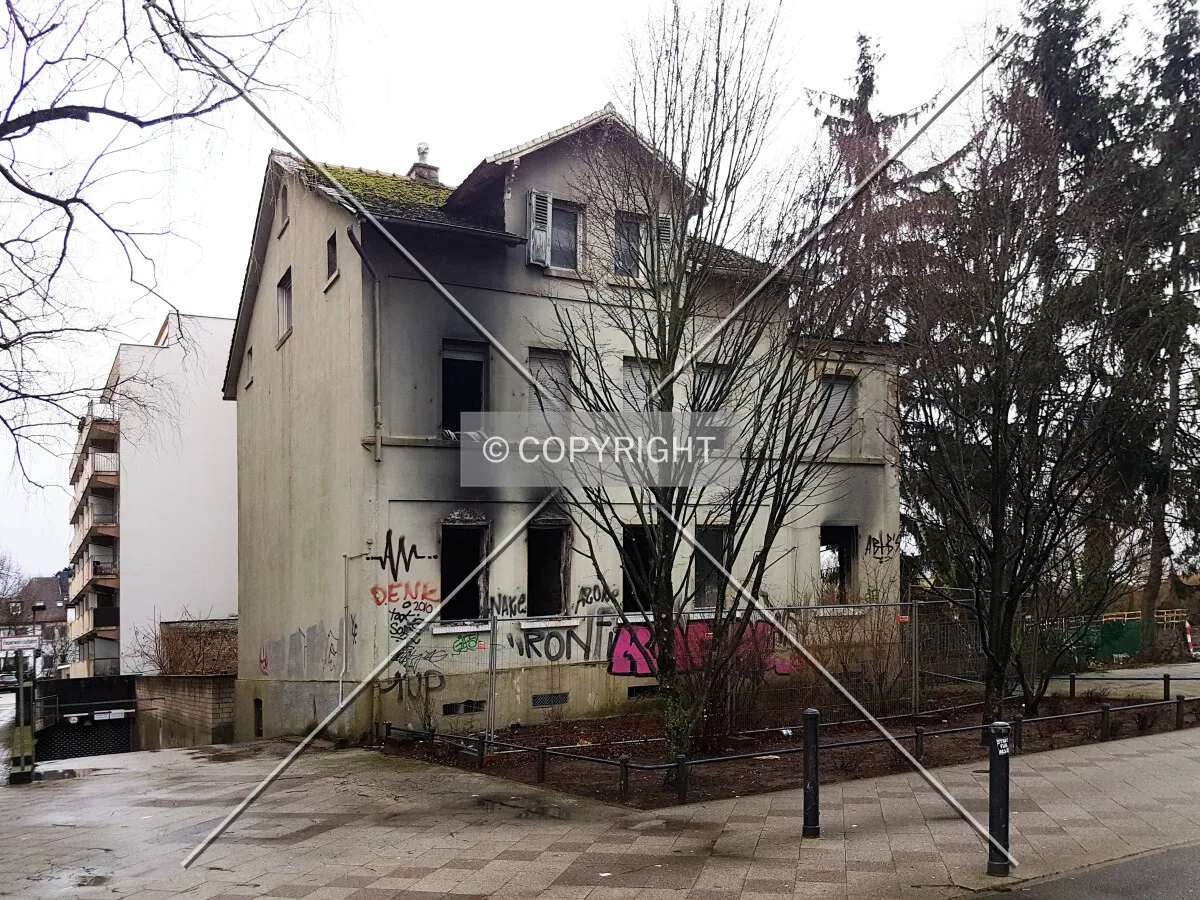 house which was impacted by a fire