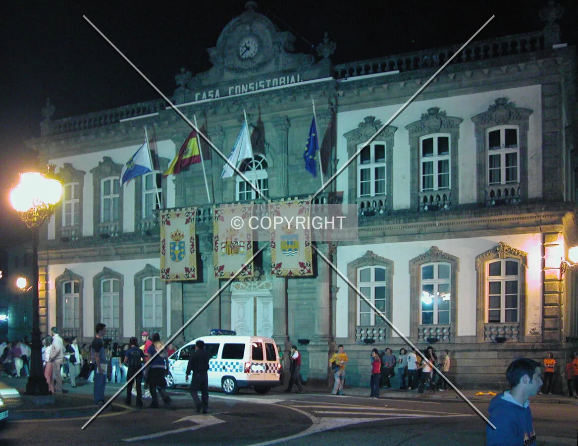 City Hall at night