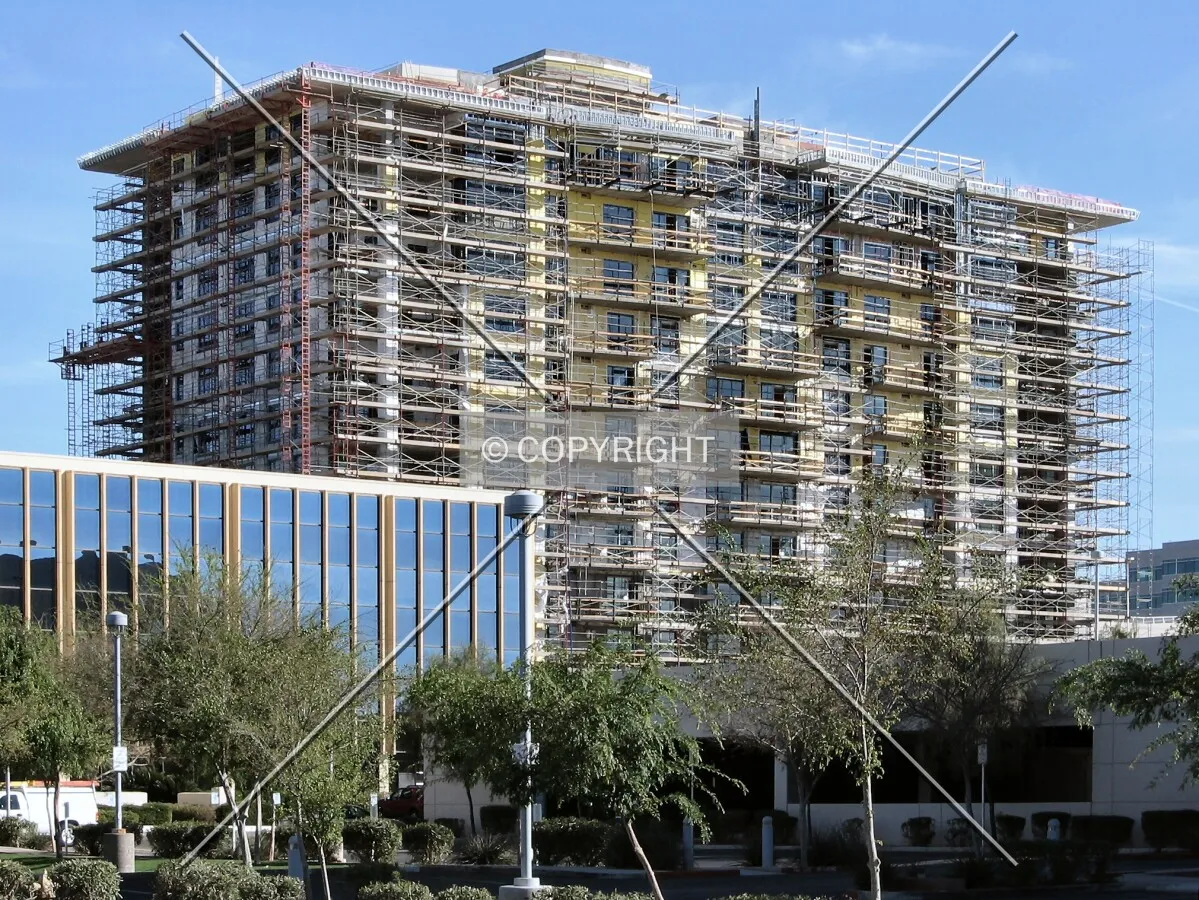 View to the northeast from North 22nd Street