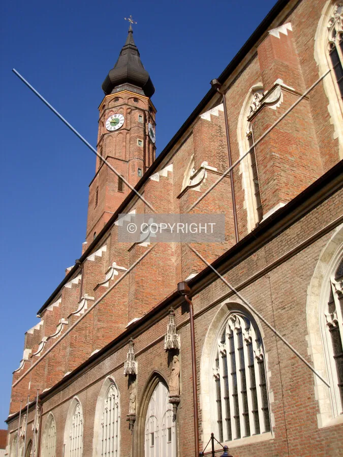 South facade and the tower