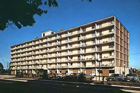 Vintage view from the west