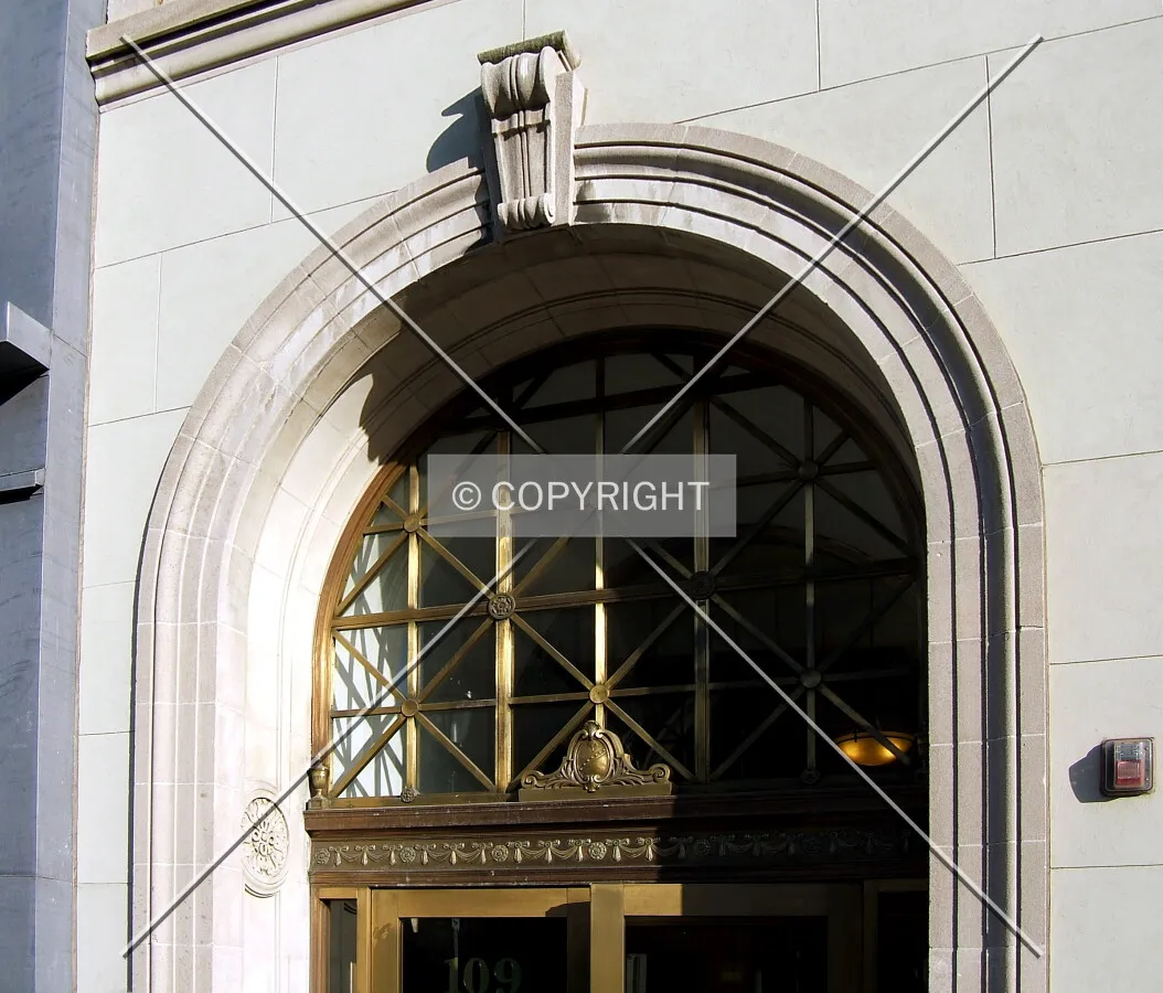 Entrance area details on Church Street