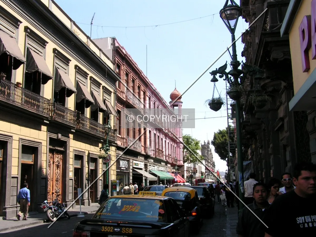 View through Avenida Reforma from the northwest