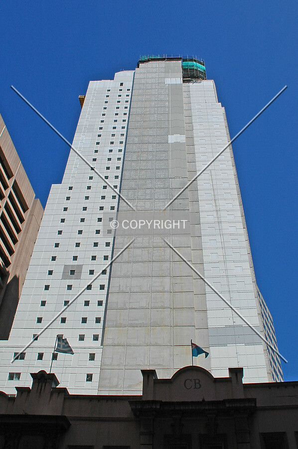 Looking up the east side
