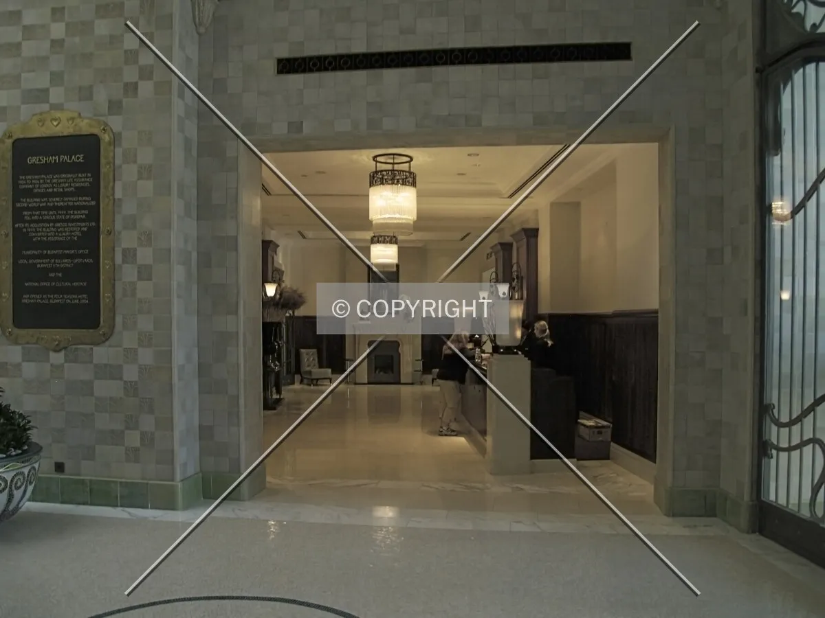 Detail of the lobby