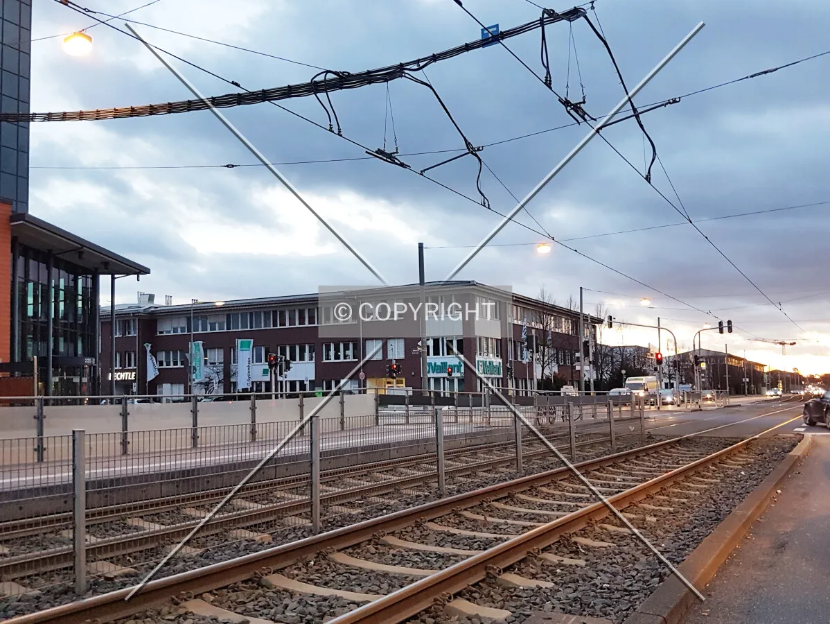 Tram tracks