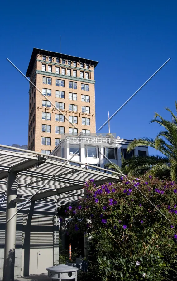 View to the west from Union Square