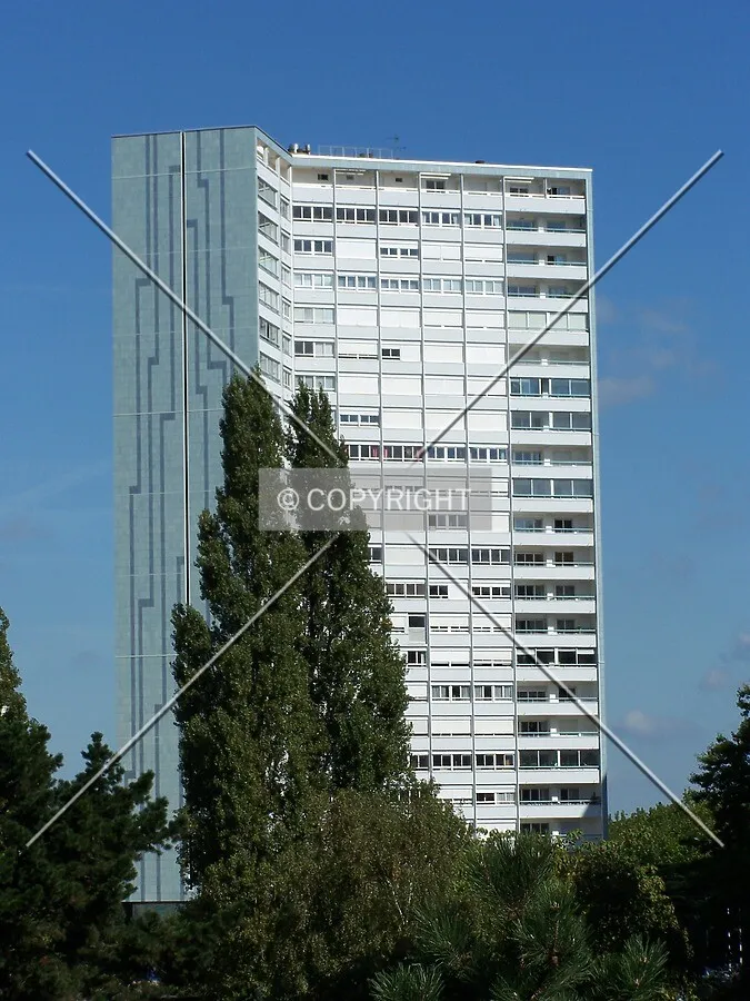 Face sud vue depuis le parking des Horizons