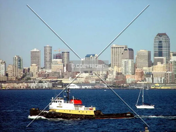 Tug on Elliott Bay