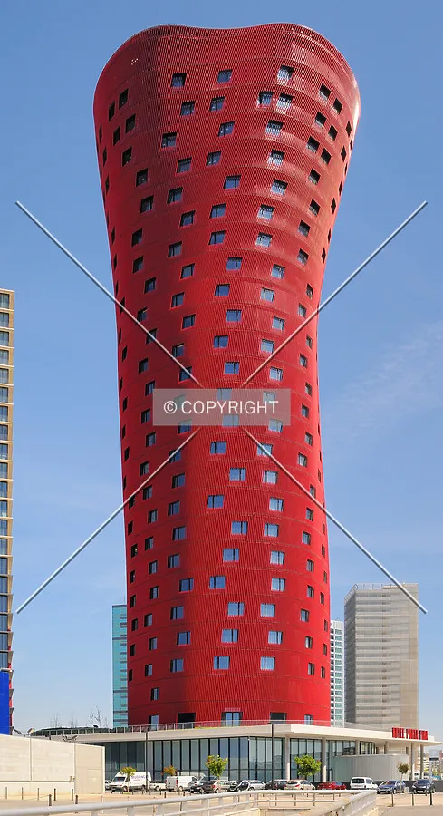 Torre Porta Firal, designed by architect Toyo Ito