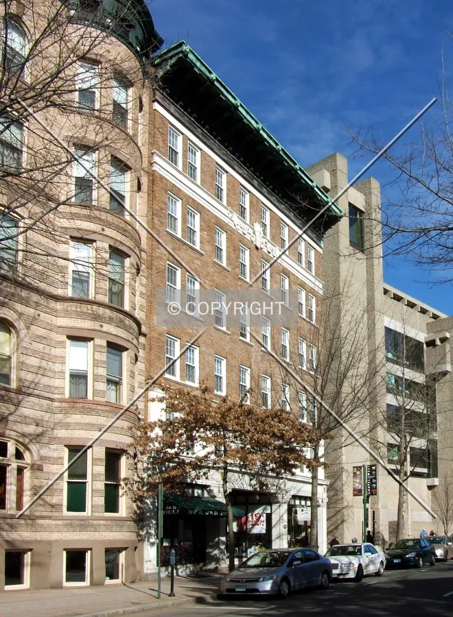 View from the west on Chapel Street